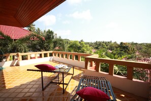 Vista del balcón
