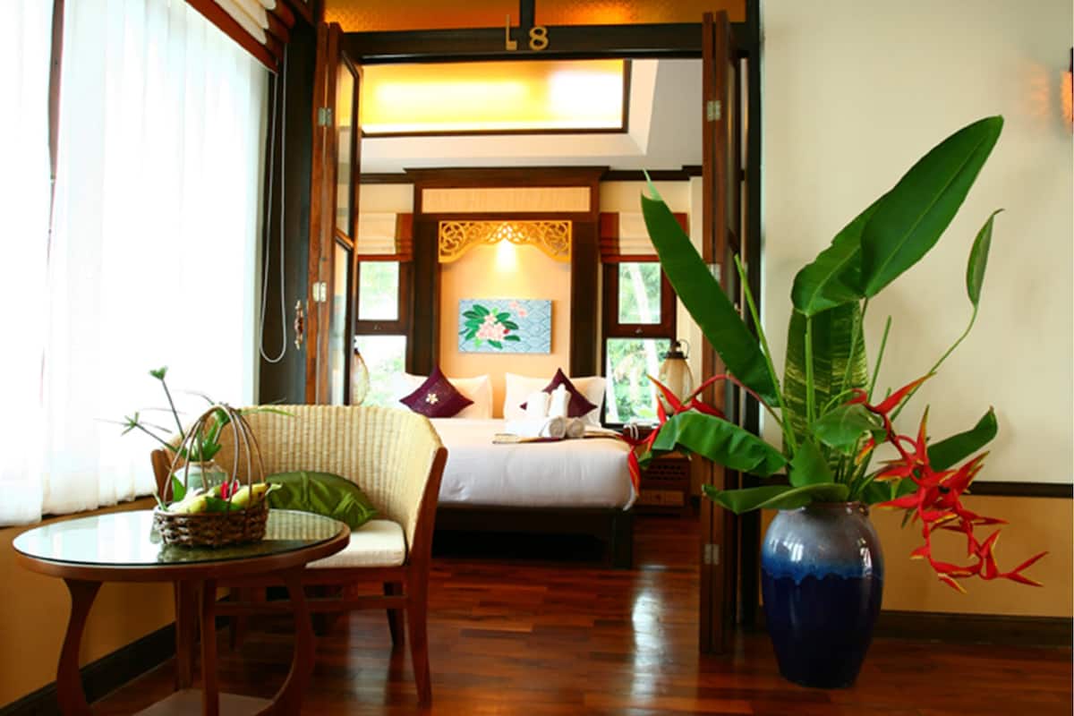 Family Villa, 3 Bedrooms, Private Pool | 1 chambre, matelas Select Comfort, minibar