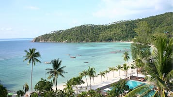 Vue sur la plage/l’océan