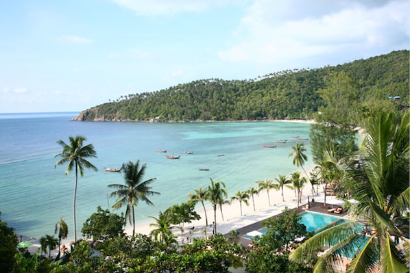 Vue sur la plage/l’océan