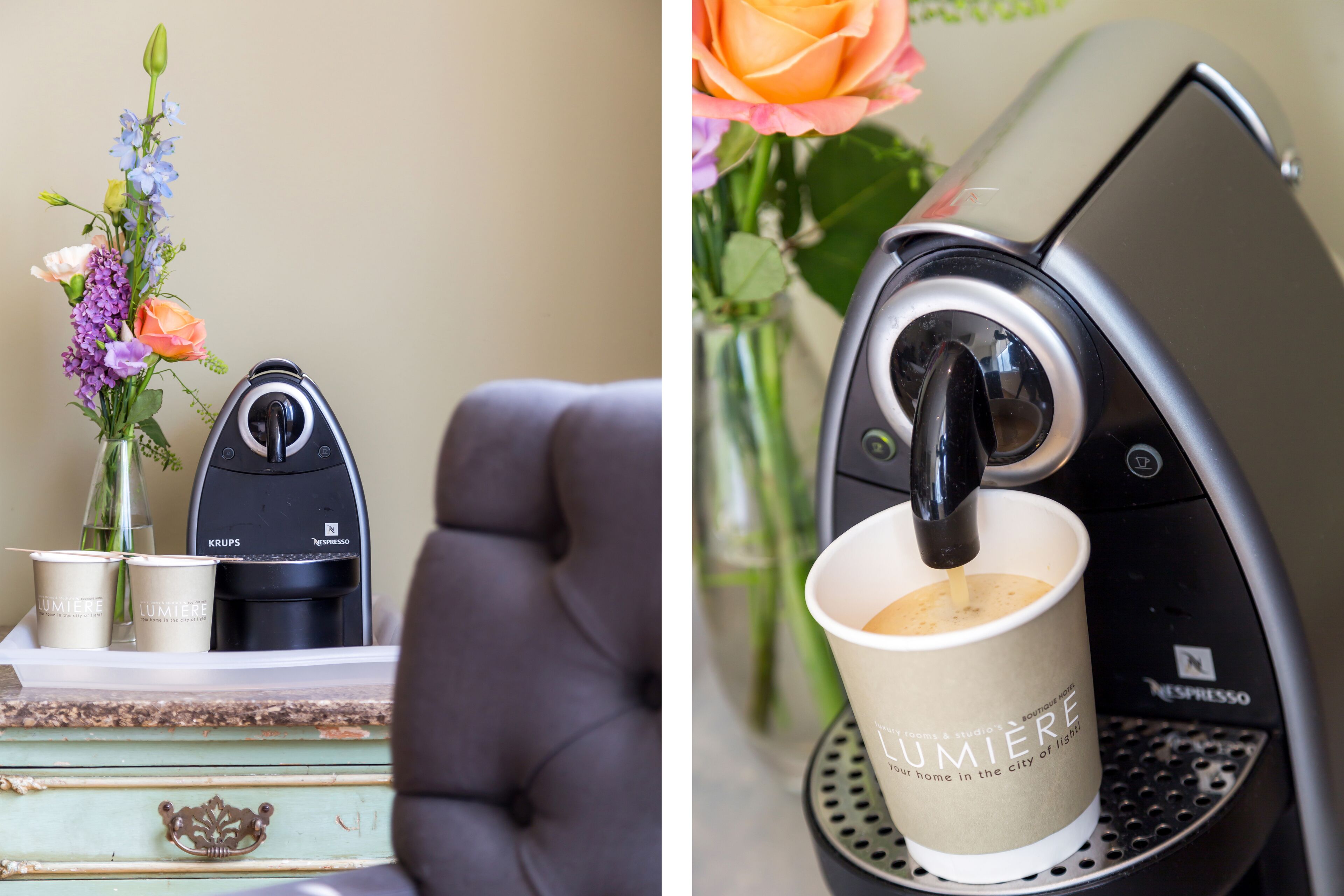 coffee and/or coffee maker