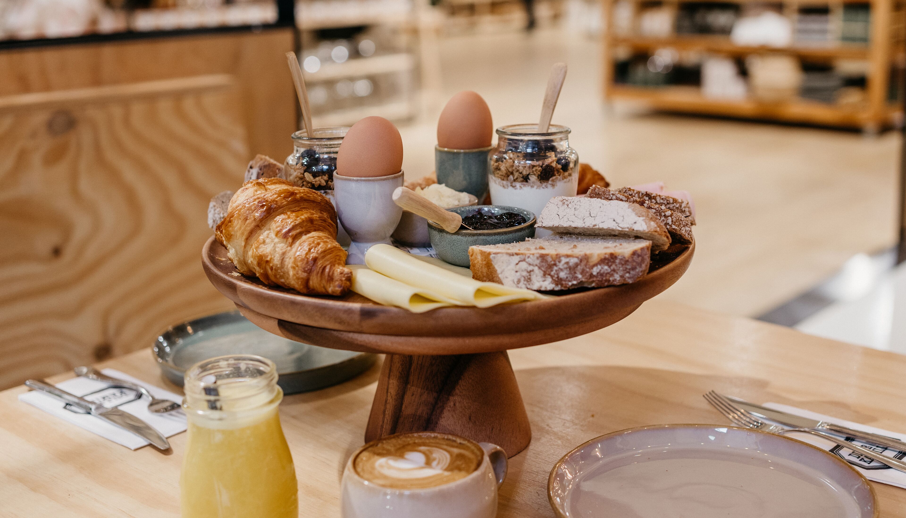 Daily local cuisine breakfast (EUR 18.50 per person)