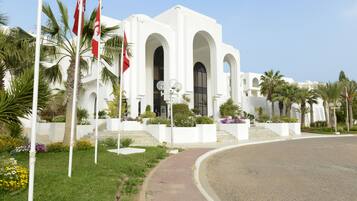 Facciata della struttura