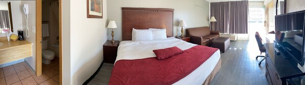 أسرّة بطبقة علوية مريحة ومكتب وواي فاي مجانًا وملاءات أسرّة