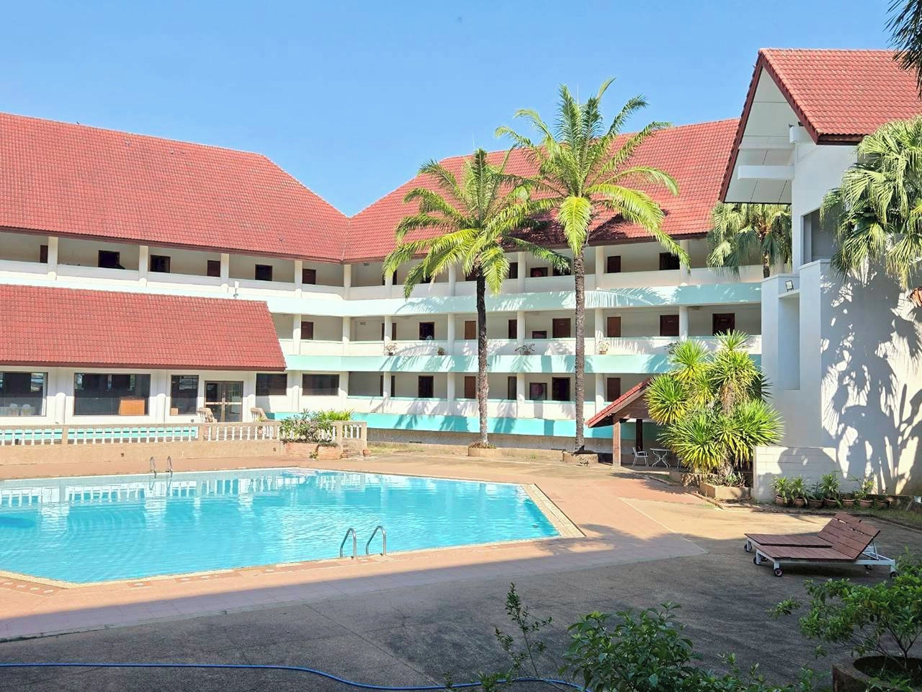 Alberca al aire libre 