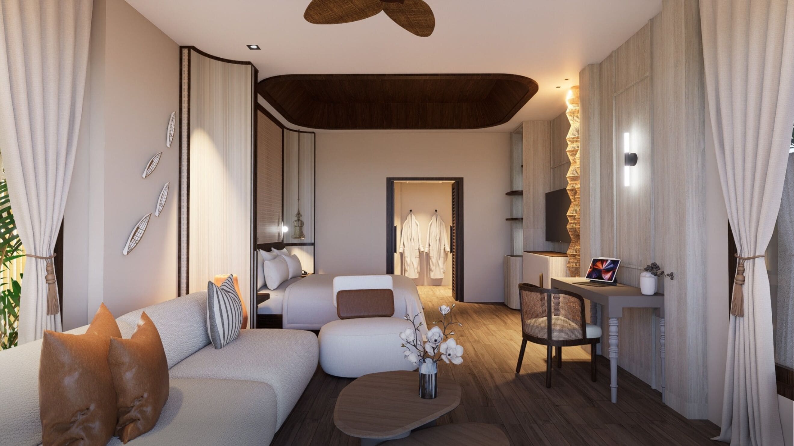 Jacuzzi Suite Villa | 1 bedroom, minibar, in-room safe, desk