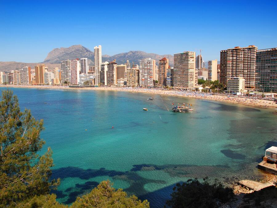 Una playa cerca, traslado desde/hacia la playa gratis