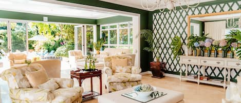 40-inch LED TV with satellite channels, TV, DVD player