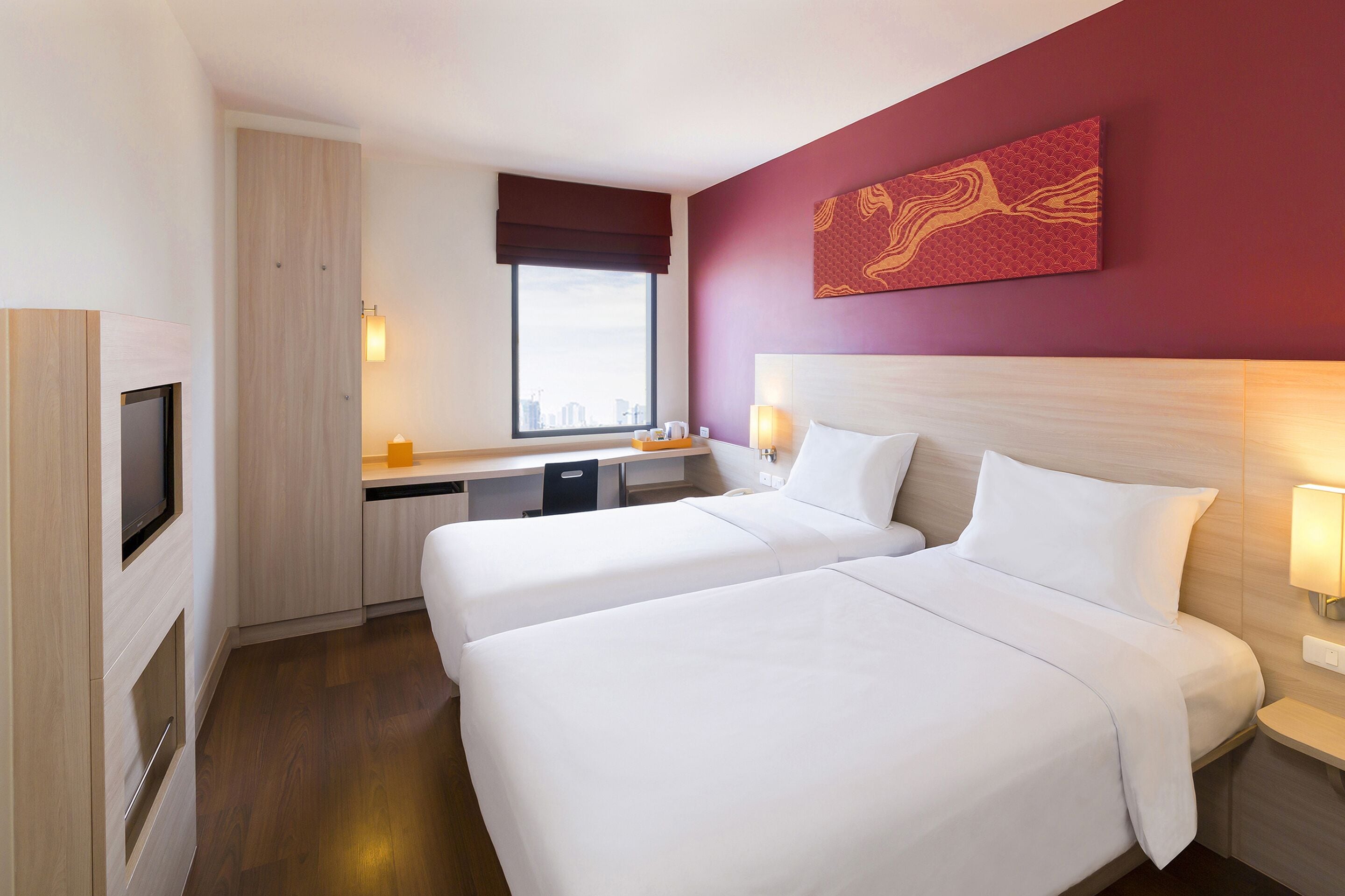 in-room safe, desk, iron/ironing board, free cots/infant beds