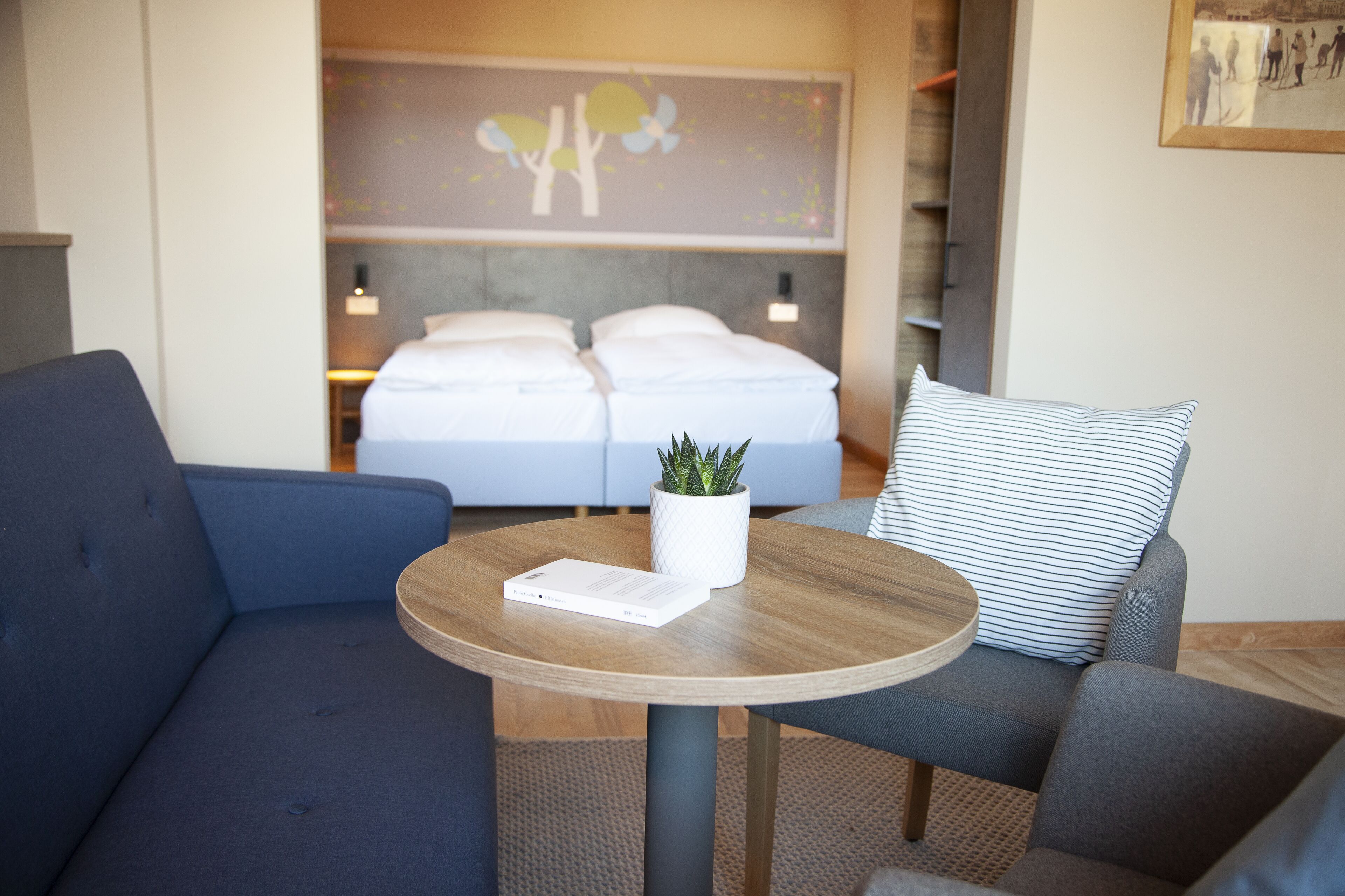 Superior-Doppelzimmer | Wohnbereich | Fernseher