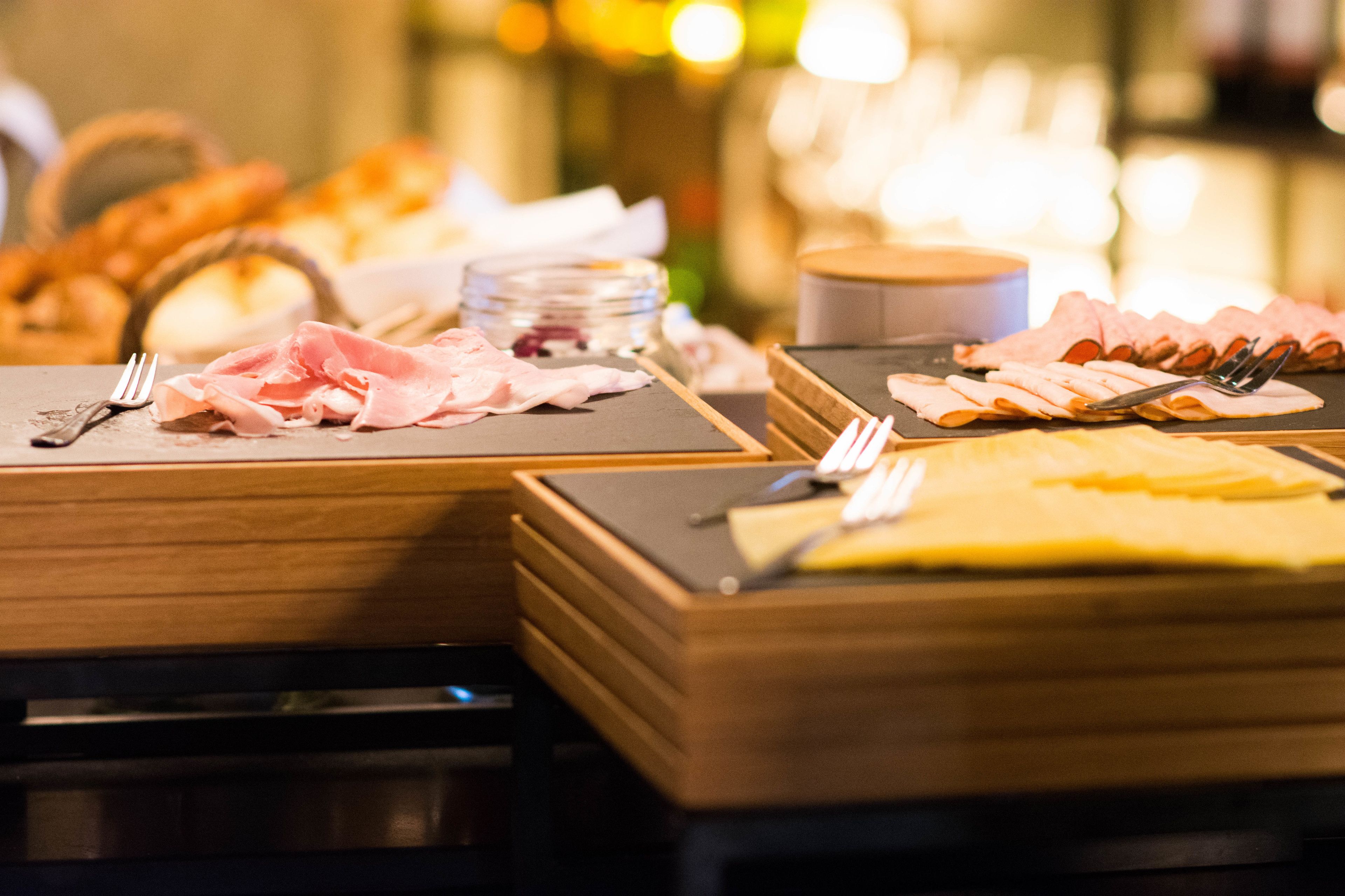 daily buffet breakfast (eur 17.50 per person)