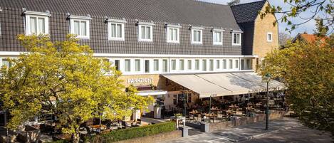 Fassade der Unterkunft