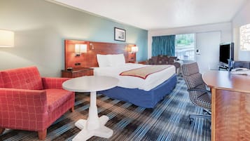 Bureau, Wi-Fi gratuit, draps fournis, réveils