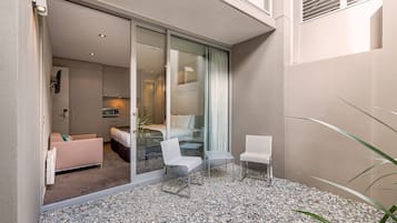 Ensuited Bedroom (No View) | Terrace/patio