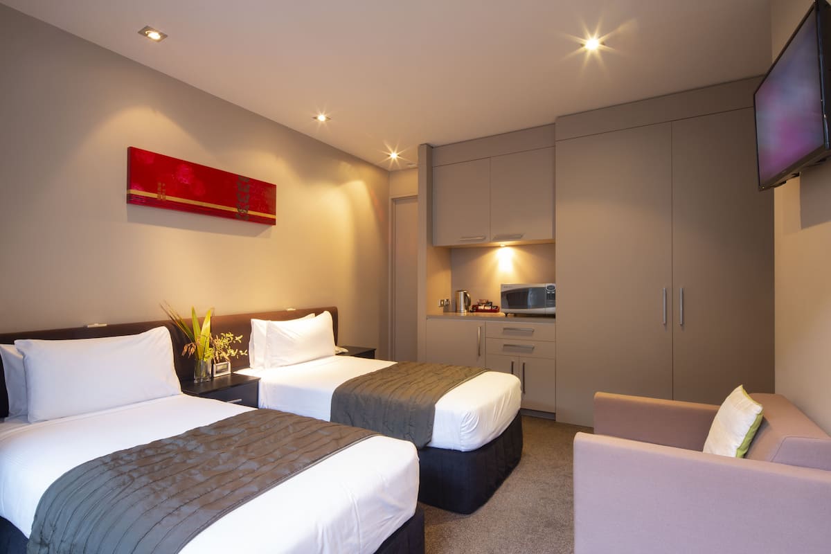 Ensuited Bedroom (No View) | In-room safe, iron/ironing board, cribs (surcharge), WiFi (free)