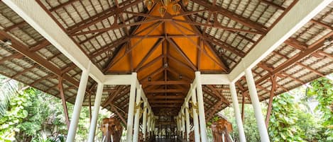 Façade de l’hébergement