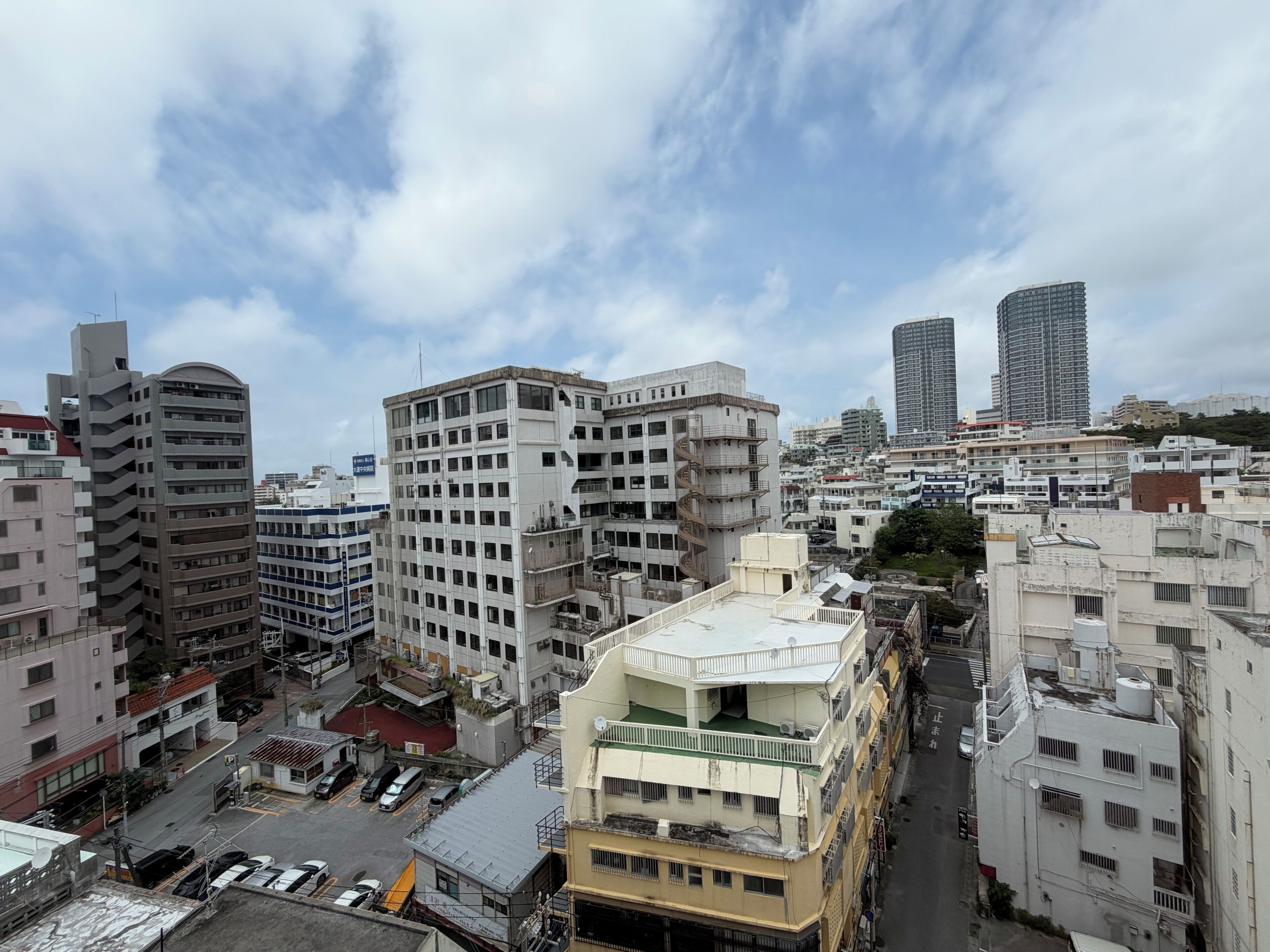 部屋からの景観