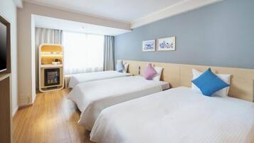 Habitación Deluxe con 2 camas individuales, no fumadores (Premier) | Cortinas opacas, wifi gratis, ropa de cama