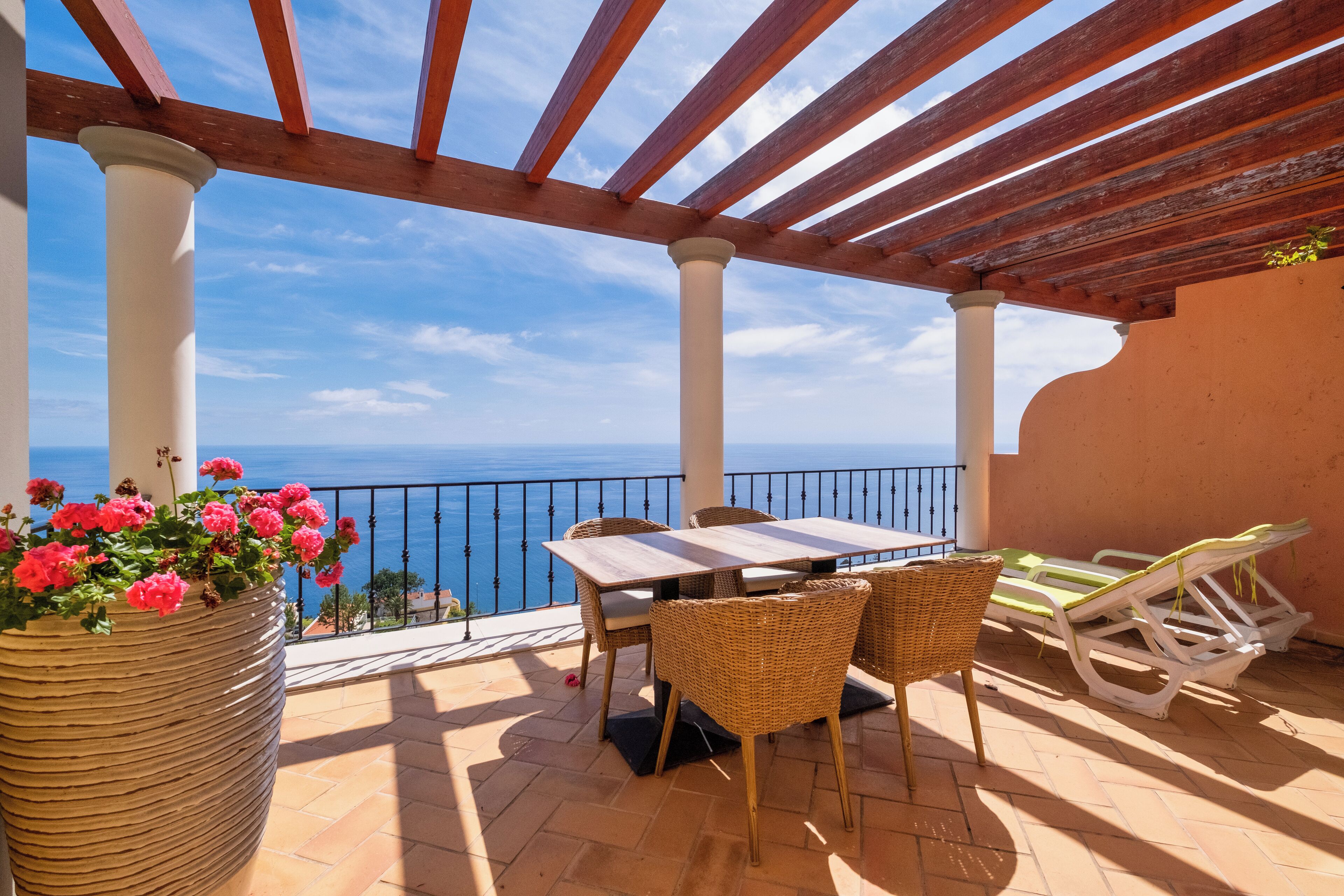 Huoneisto, 1 makuuhuone, merinäköala | Terassi/patio