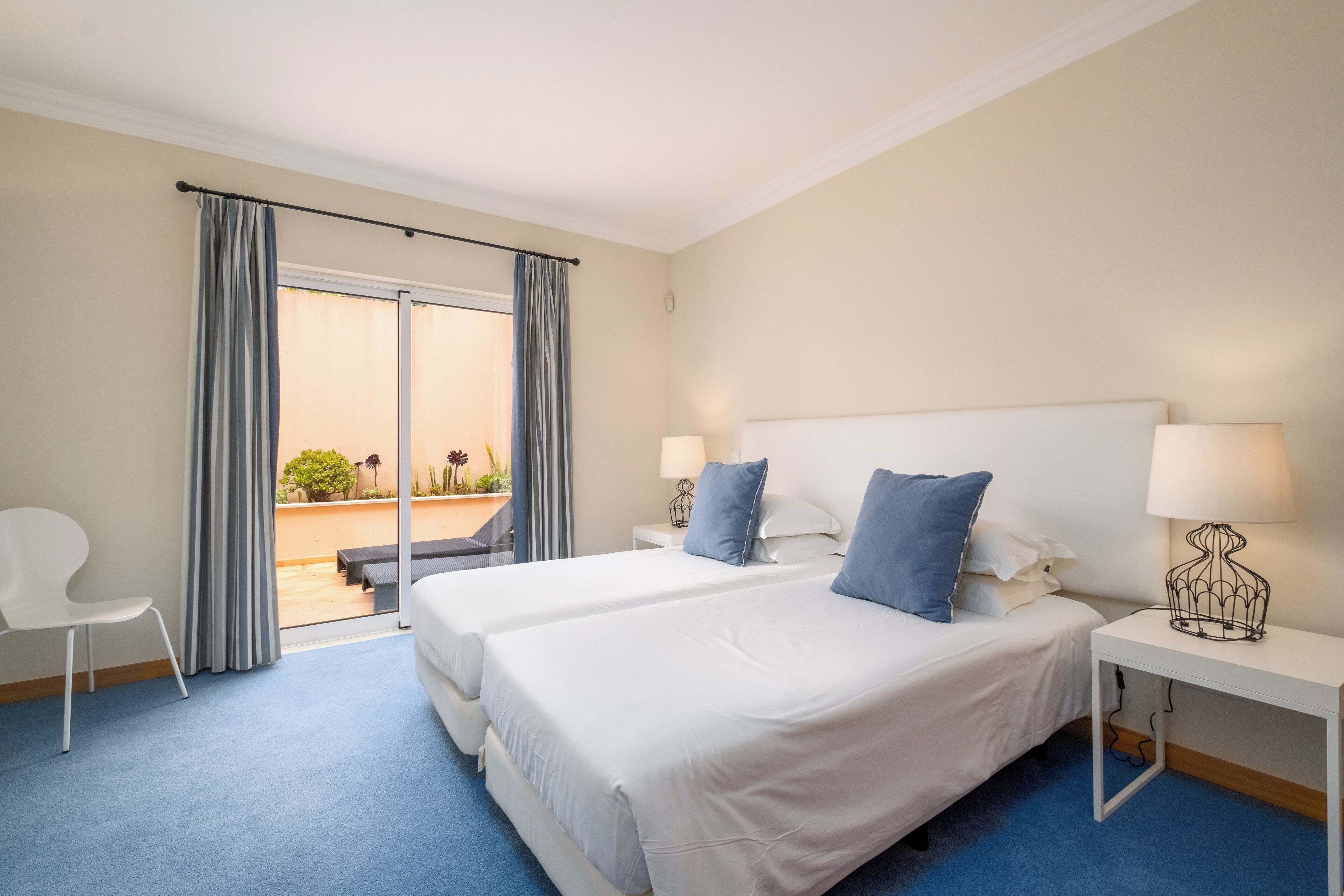 Down duvets, individually decorated, individually furnished