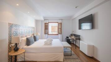 Down duvets, minibar, in-room safe, individually decorated