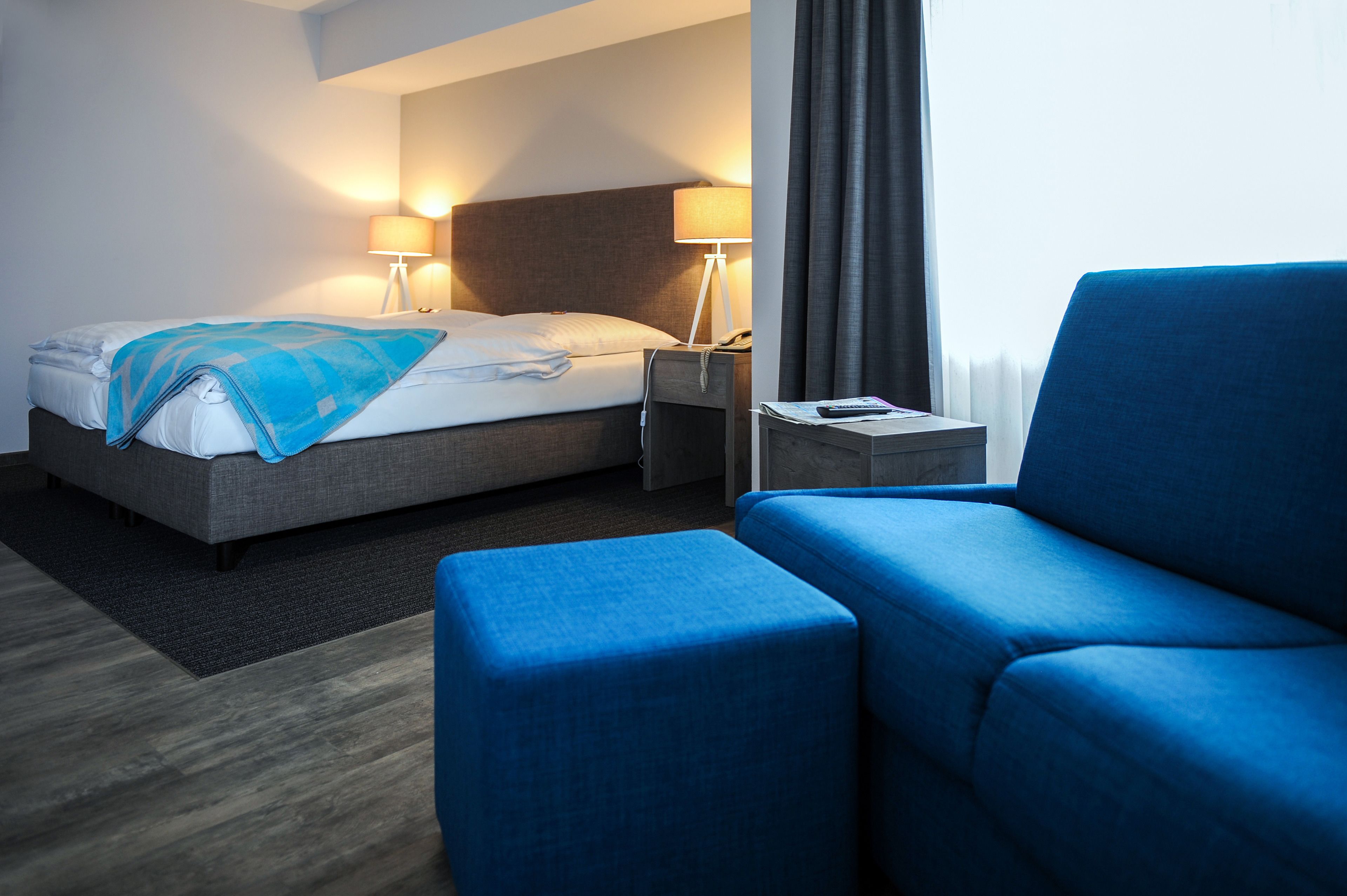 Comfort Double Room | Hypo-allergenic bedding, in-room safe, desk, soundproofing