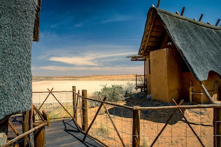 View from property. Xaus Lodge