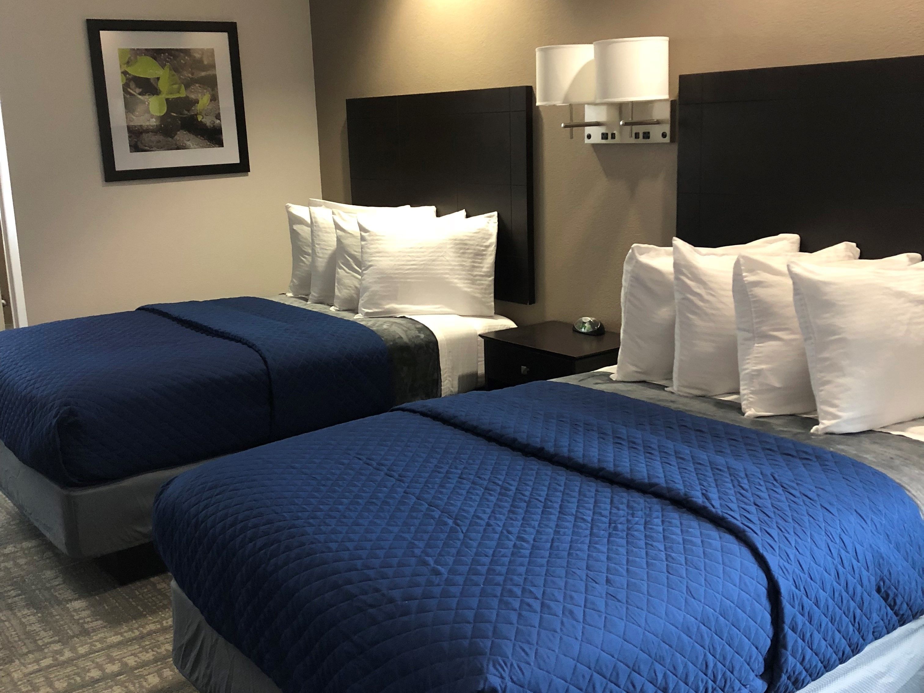 Suite with two beds | Individually furnished, desk, blackout drapes, iron/ironing board