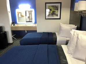 Suite with two beds
