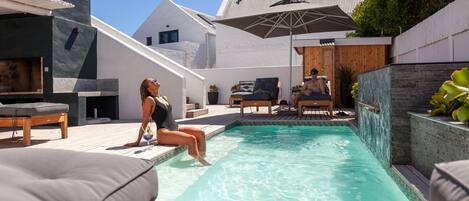 2 outdoor pools, pool umbrellas, sun loungers