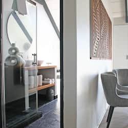 Luxury Suite, 1 Bedroom | Bathroom | Free toiletries, hair dryer, slippers, towels