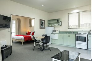 Superior Apartment, 1 Bedroom, Accessible | Living area