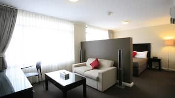 Living area | 32-inch LCD TV with digital channels, TV