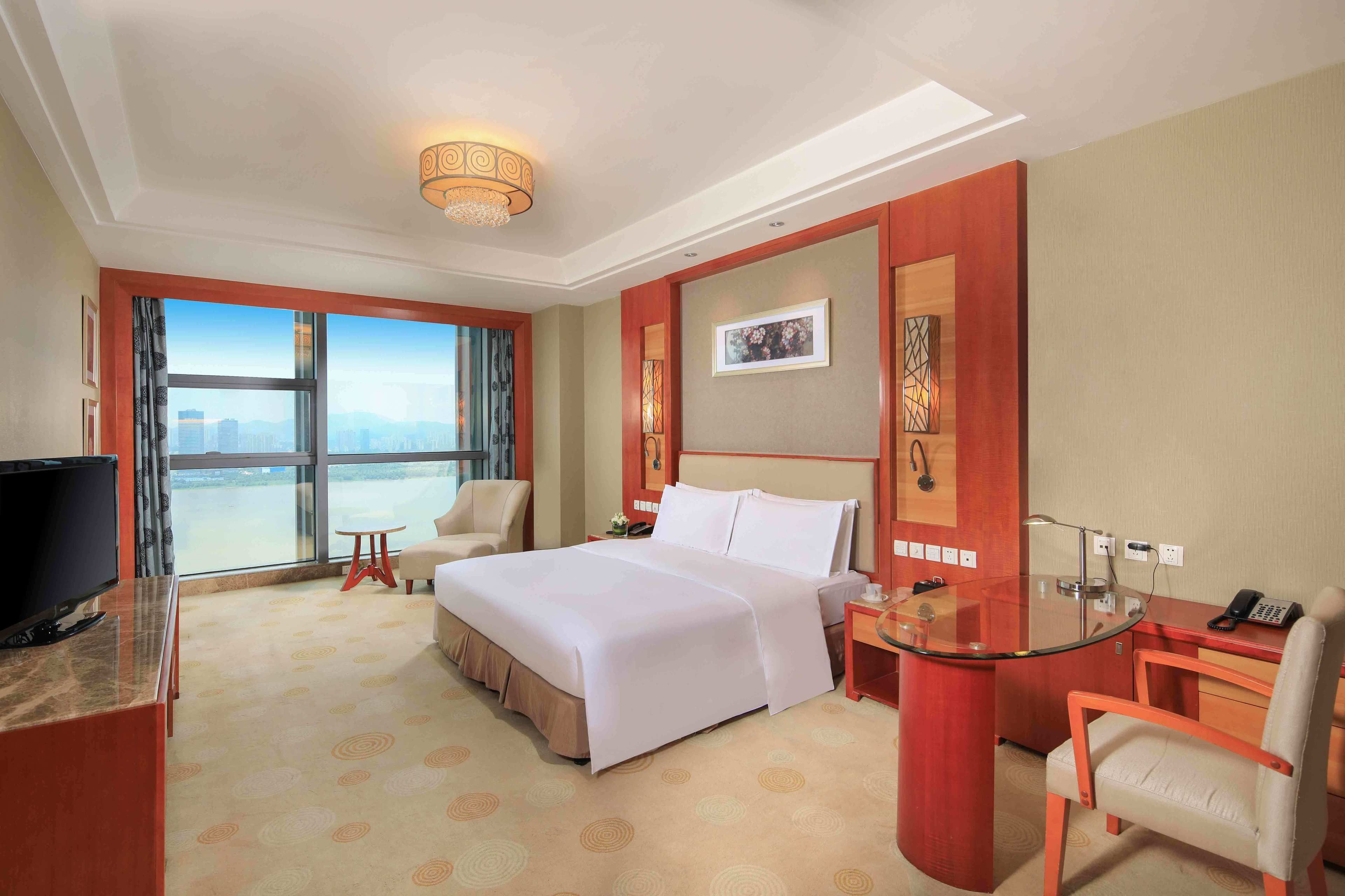 superior room, river view,1 king bed | premium bedding, down duvets, select comfort beds, minibar