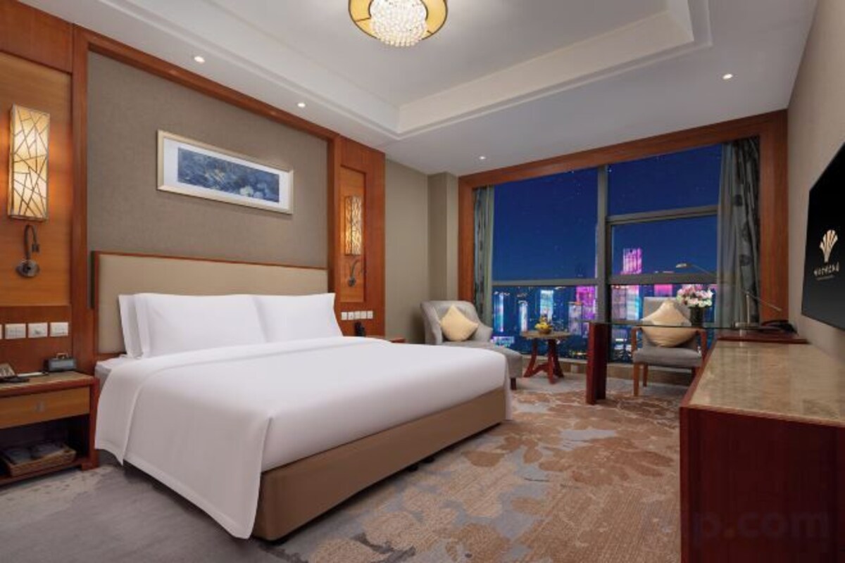 Premium bedding, down comforters, Select Comfort beds, minibar