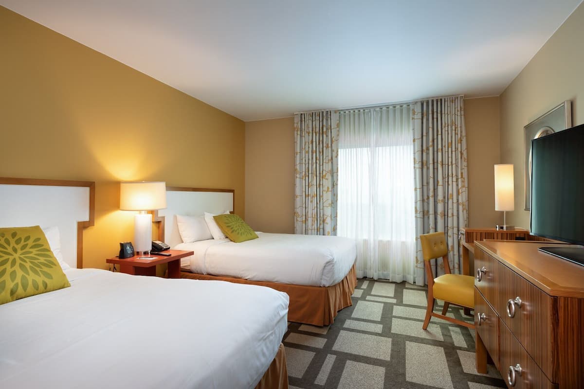 1 bedroom, hypo-allergenic bedding, in-room safe, desk