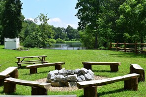 Espace banquet en plein air