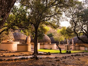 In-room safe, individually decorated, individually furnished, desk - aha Lesedi Cultural Village (Muldersdrift)