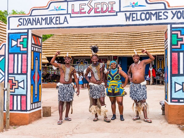 Property entrance - aha Lesedi Cultural Village (Muldersdrift)