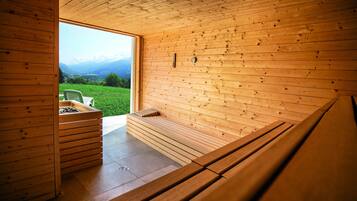 Sauna, soins corporels, massages aux pierres chaudes