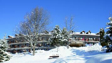 Fassade der Unterkunft