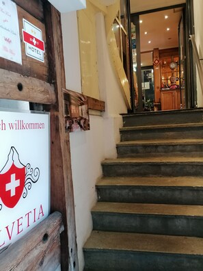 Entrada de la propiedad