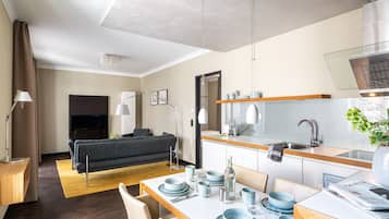XLUXURY-Apartment | Restauration dans la chambre