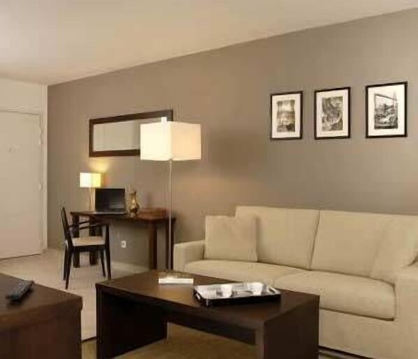 Superior-Apartment | Wohnbereich