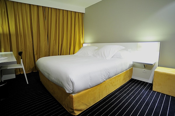 Minibar, desk, blackout curtains, soundproofing