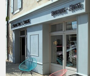 Voorkant van accommodatie