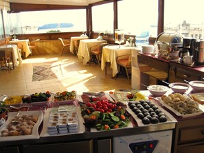 Uitzicht vanuit accommodatie