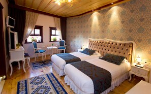 Literie de qualité supérieure, couette en duvet d'oie, minibar