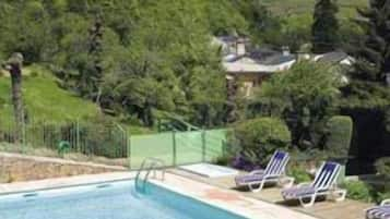 Seasonal outdoor pool, open 10:00 AM to 8:00 PM, sun loungers