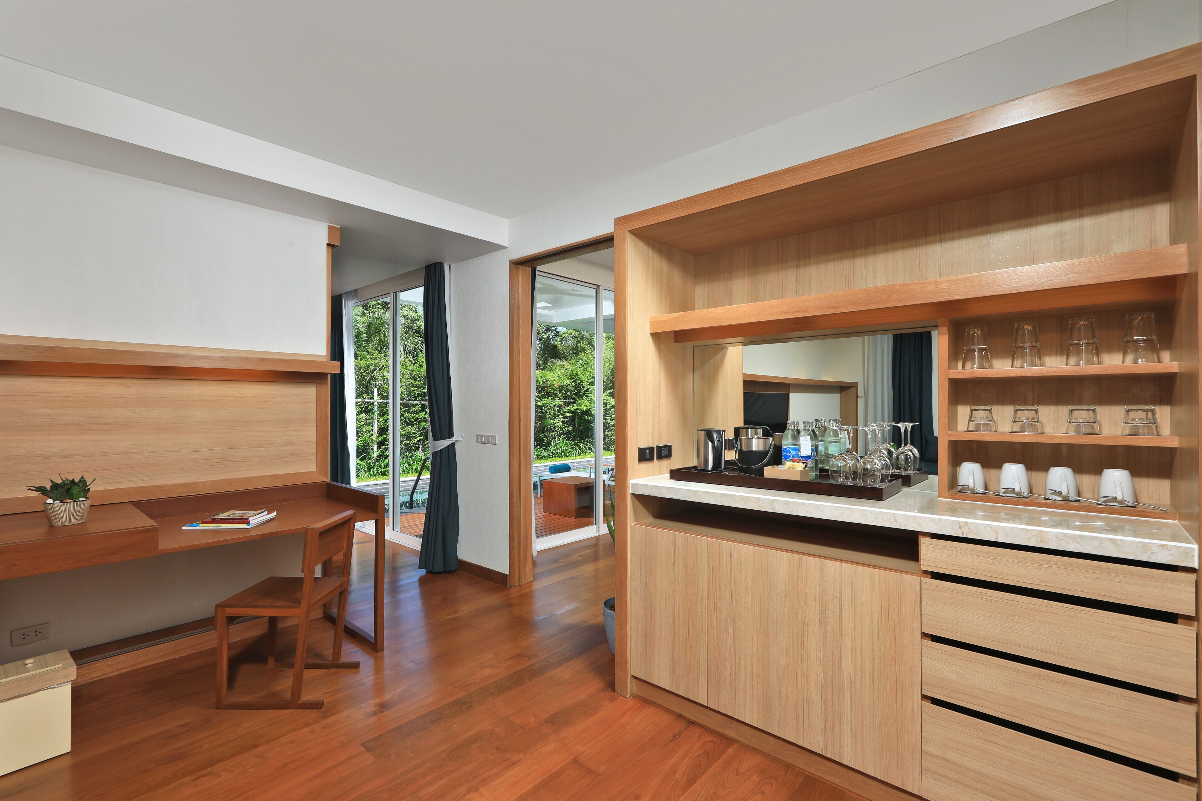 nap signature pool villa | view from room